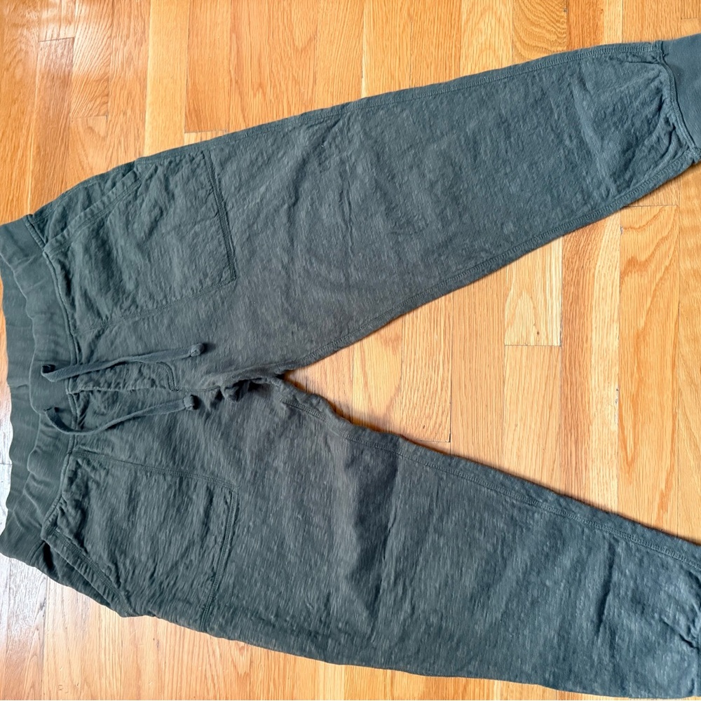J. Crew Men's Olive Drawstring Jogger Pants